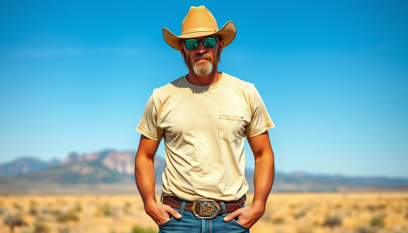 Unwavering Quality: The Organic Cowboy Tee That Defies Wear and Tear After 30 Washes!