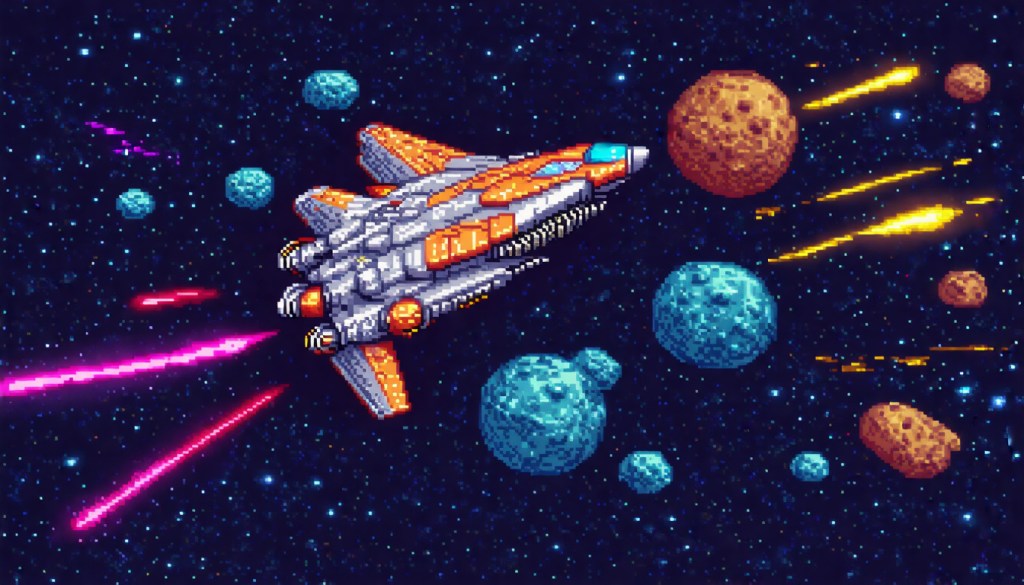 Upgrade Guide Retro Space Shooter&nbsp;Free