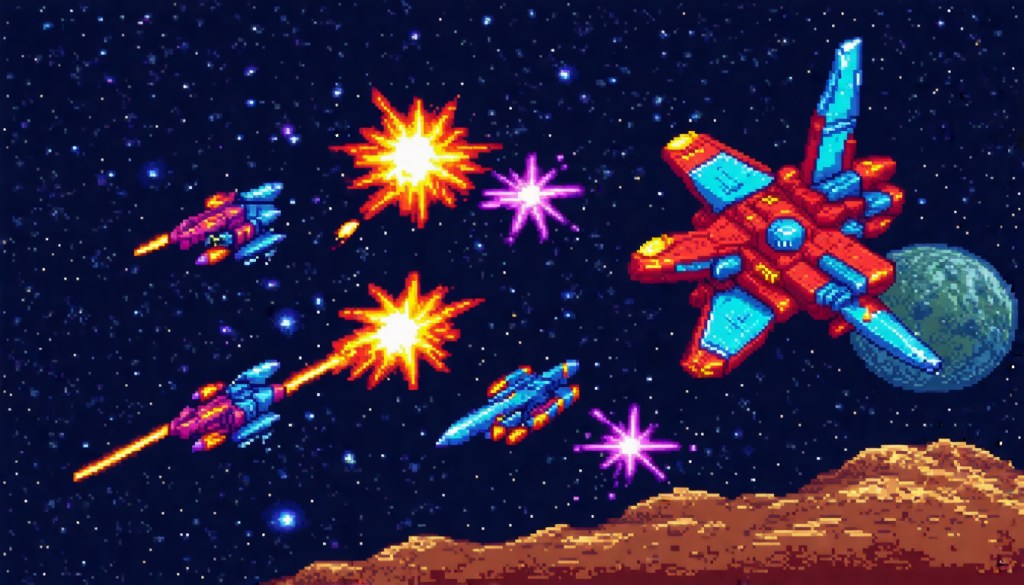 Upgrade Guide Retro Space Shooter&nbsp;Online