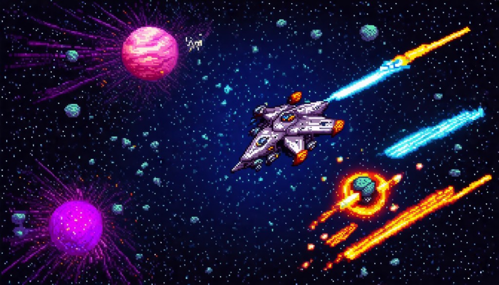 Upgrade Guide Retro Space&nbsp;Shooter