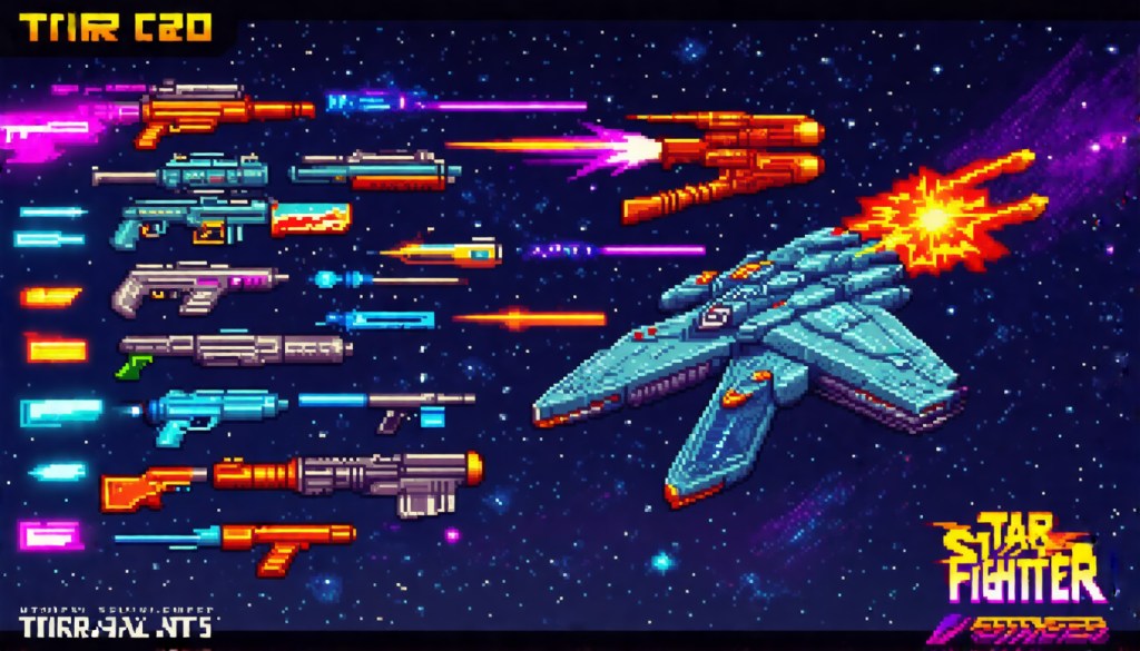 Weapon Tier List Retro Space Shooter&nbsp;Online