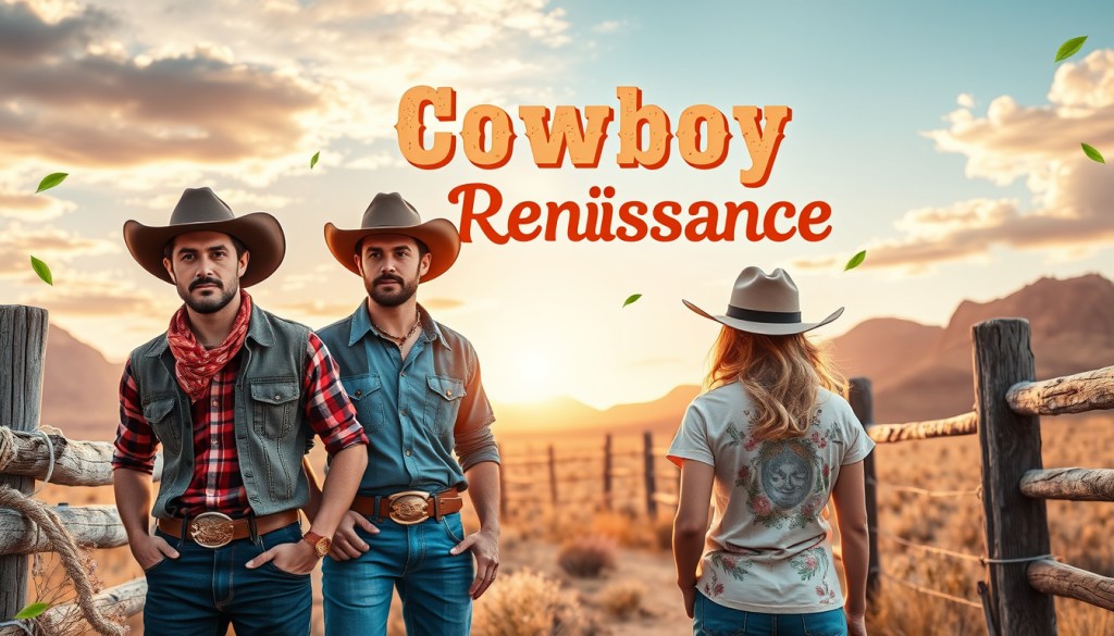 Why Cowboy Renaissance T-Shirts Are the Eco-Conscious Trendsetters’ New&nbsp;Obsession