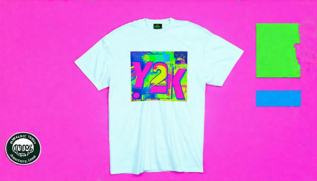 Y2K Bold Print&nbsp;T-Shirt