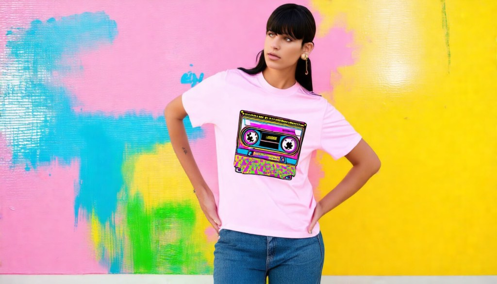 Y2K Bold Print&nbsp;T-Shirt