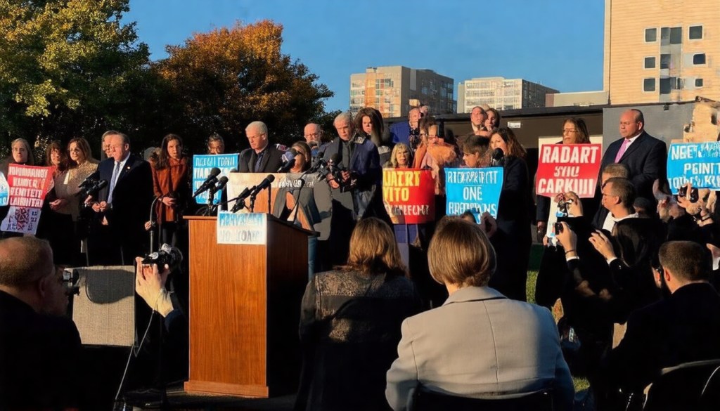 Your Gift Funds Tenant‑Led Press&nbsp;Conference