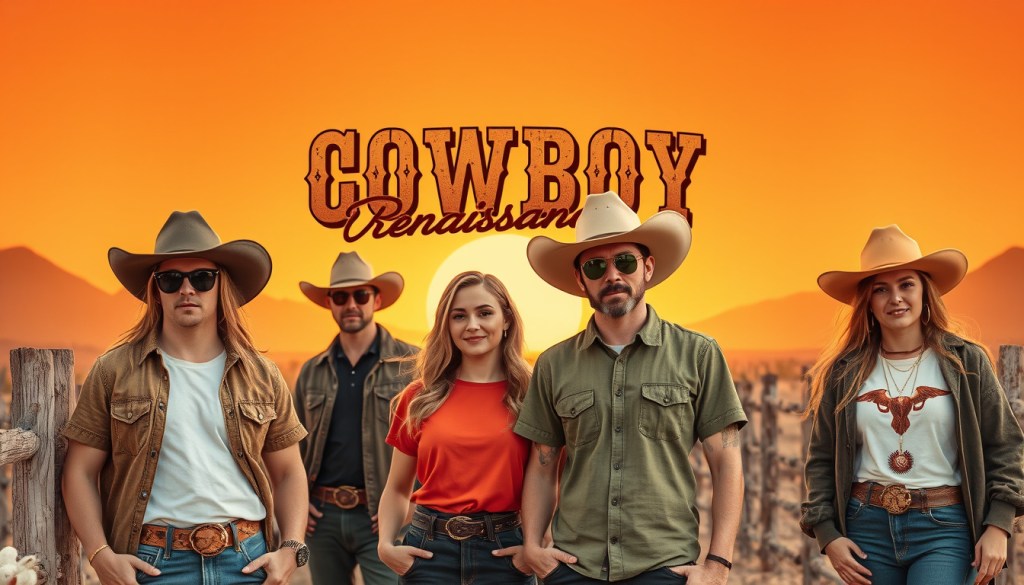 90s Western Style Reimagined Sustainably