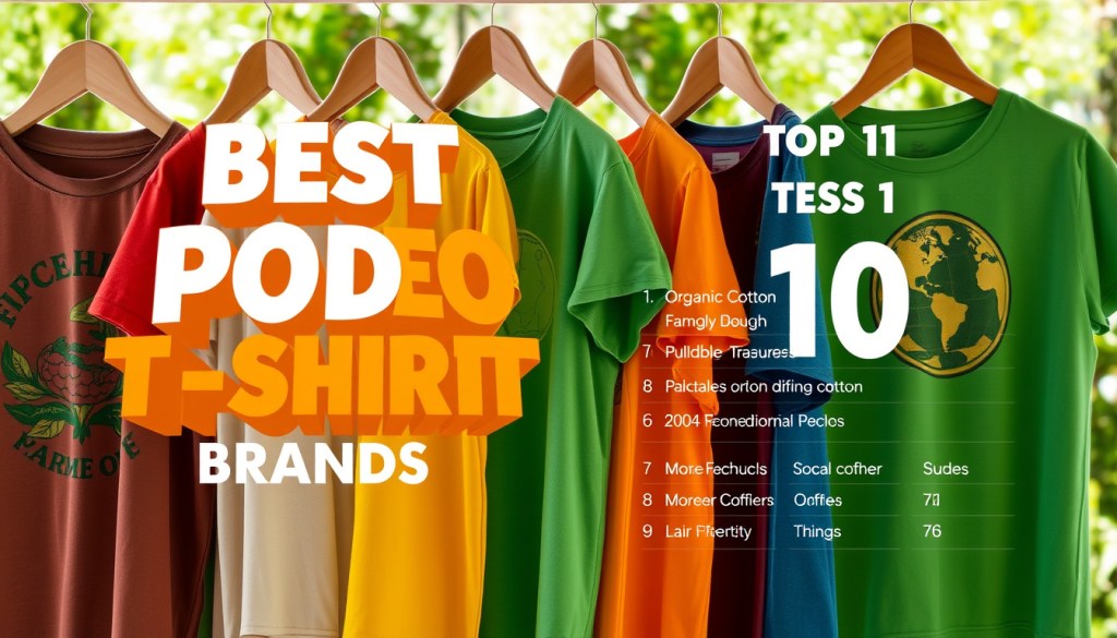Certified Fair Trade POD T-Shirt Brands