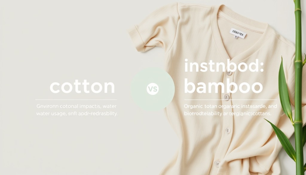 Cotton vs Bamboo: Which is More Sustainable for&nbsp;Fashion?