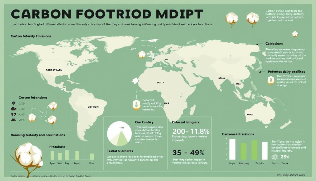 Unraveling the Carbon Footprint: Comprehensive Insights into Emissions by Region in Cotton Farming for the Eco-Conscious&nbsp;Consumer