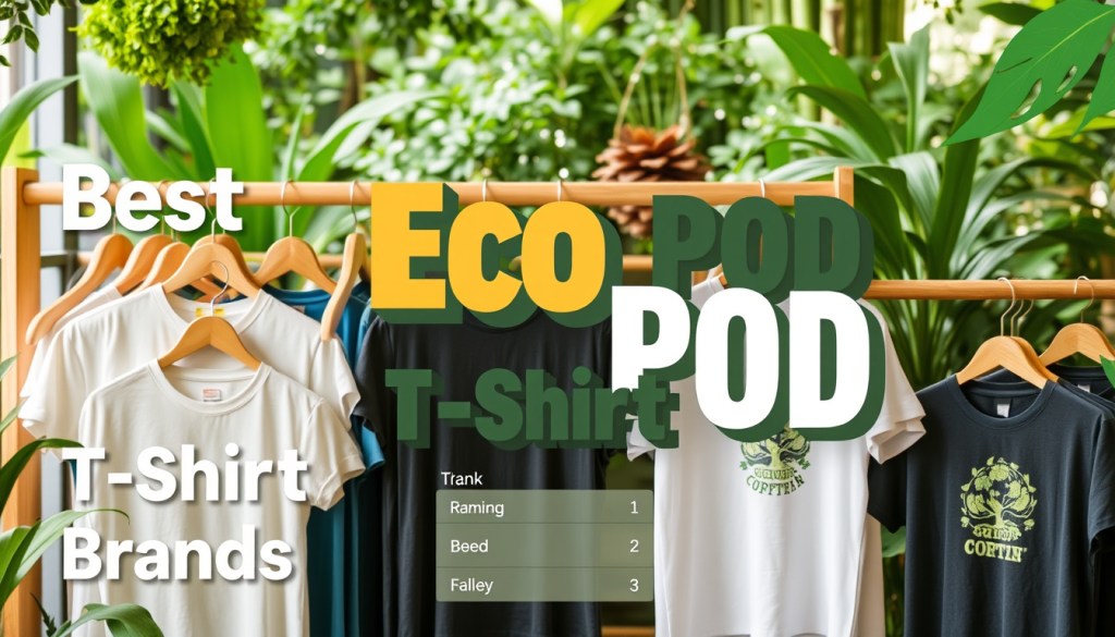 Environmentally-Approved T-Shirt POD&nbsp;Platforms