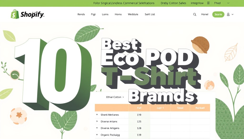 Ethical Shopify POD&nbsp;Integrations