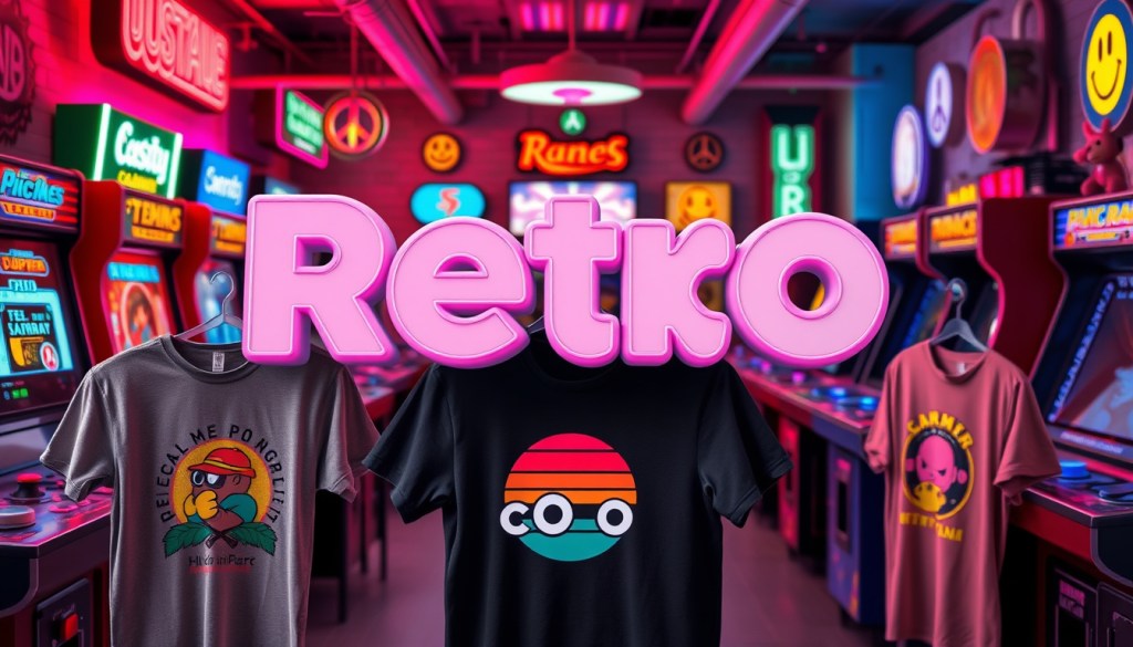 Ethical Tees That Channel Retro Gaming&nbsp;Culture