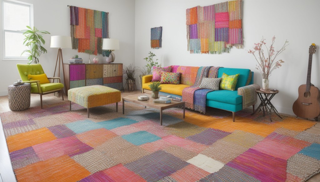 Fashion Offcuts Upcycled into Rugs Case Study