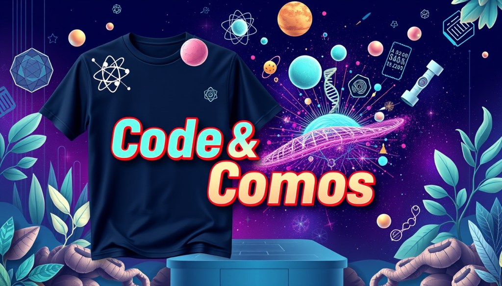 Graphic Eco Tees With Science References