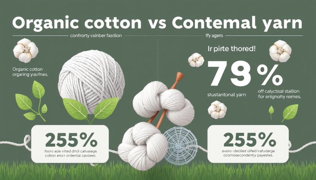 Unlocking the Truth: The Environmental Impact of Organic Cotton Knitting Yarn and Its Role in Sustainable Fashion – Expert Answers to Your&nbsp;Questions!