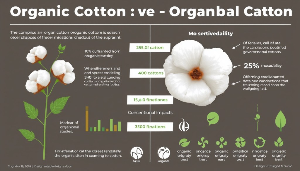 Unveiling the Truth: A Comprehensive Emissions Breakdown of Organic Cotton vs Conventional Cotton – Your Essential Guide to Sustainable&nbsp;Choices!