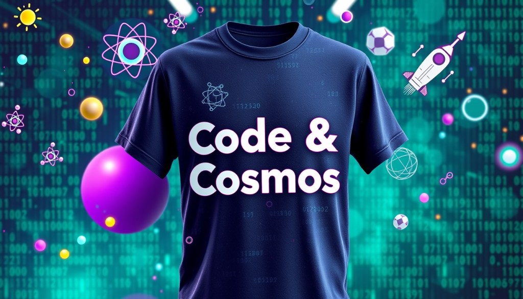 Organic Nerd Shirts With Binary Flair