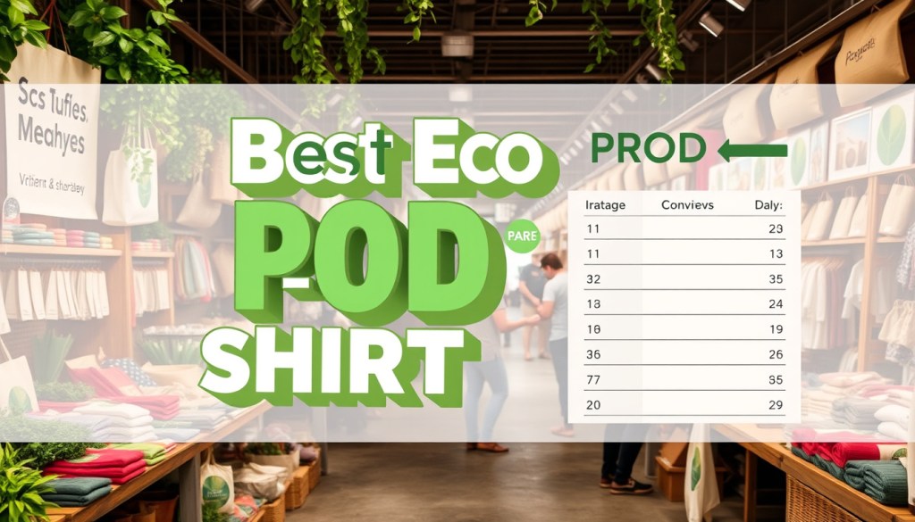 POD That Supports Small Eco Brands