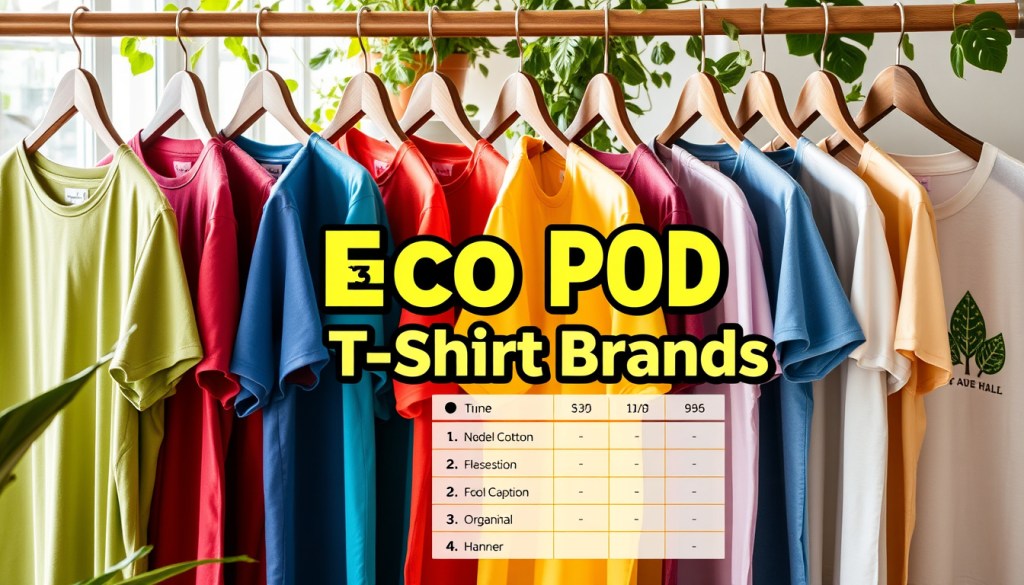 Stylish Organic Tees From Certified POD Brands