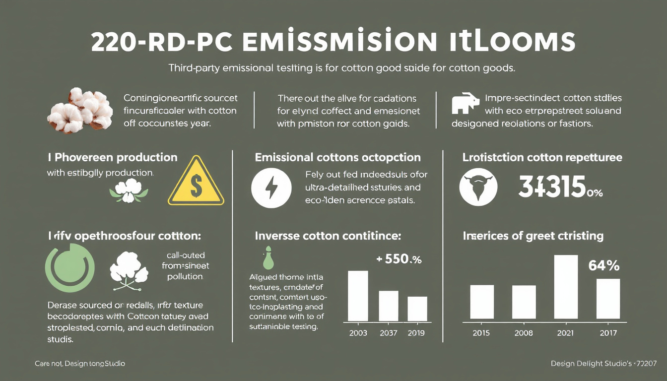 Unveiling the Truth: The Essential Guide to Third-Party Emissions Testing for Cotton Goods and Its Environmental Impact