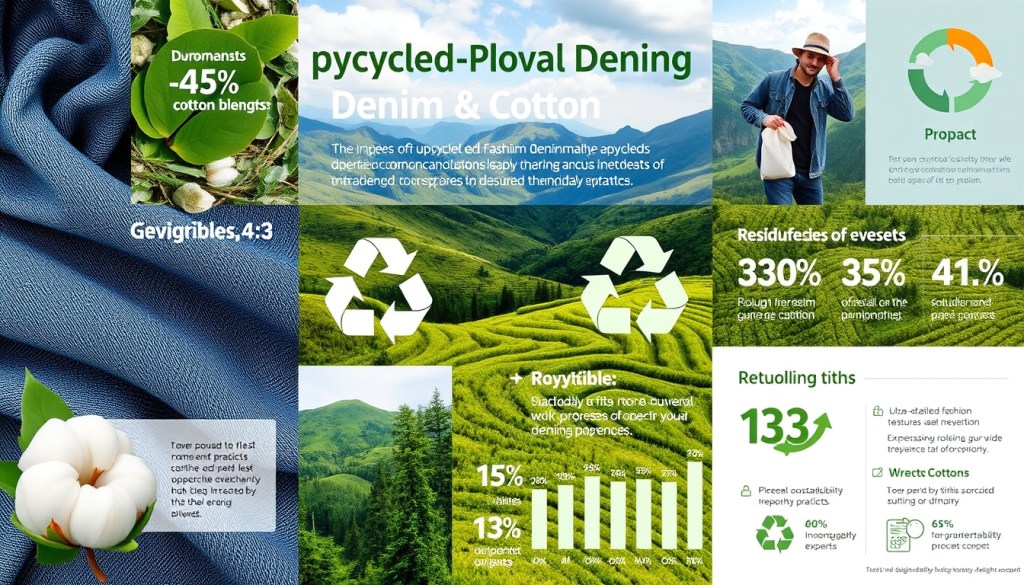 Unraveling the Environmental Impact of Upcycled Denim Cotton Blends: Expert Insights and Answers to Your Key&nbsp;Questions
