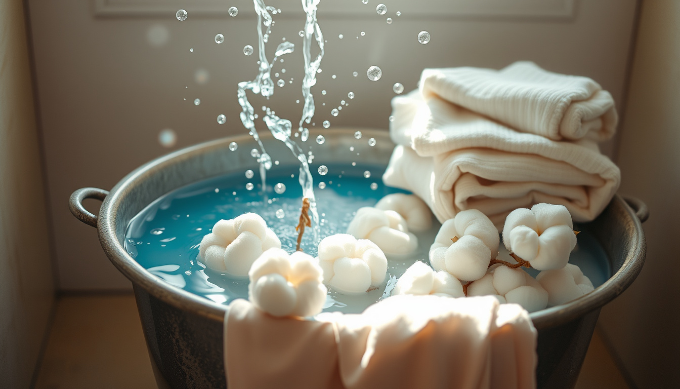 Cold Water Magic for Cotton Washing