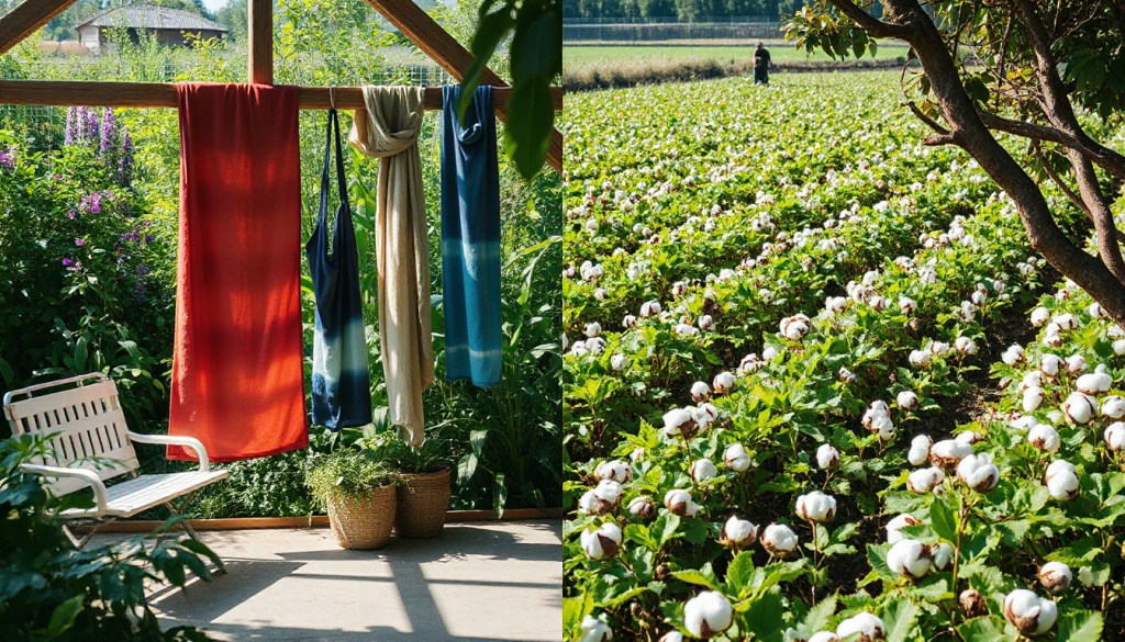 Eco-friendly cotton dyeing techniques