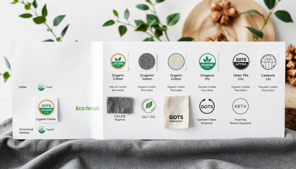 Eco-textile label comparison&nbsp;chart