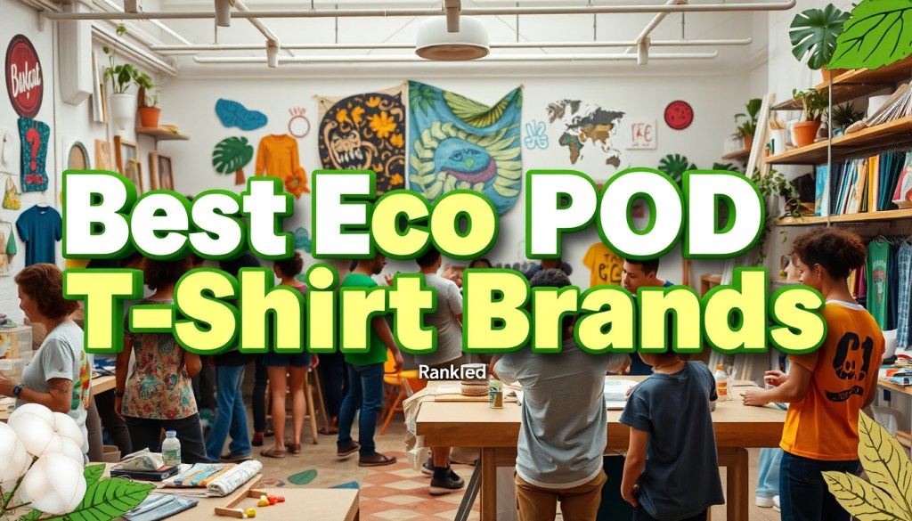 Ethical POD Tees for Artists and Designers