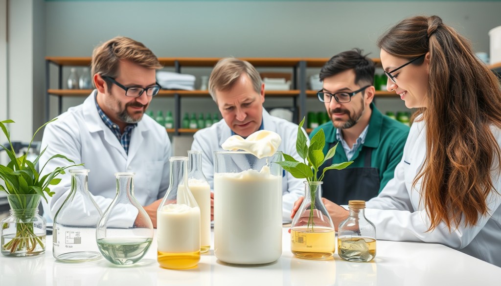 From Spoiled Milk to Sustainable Solutions: UW-Platteville Professors Create Eco-Friendly&nbsp;Plastic
