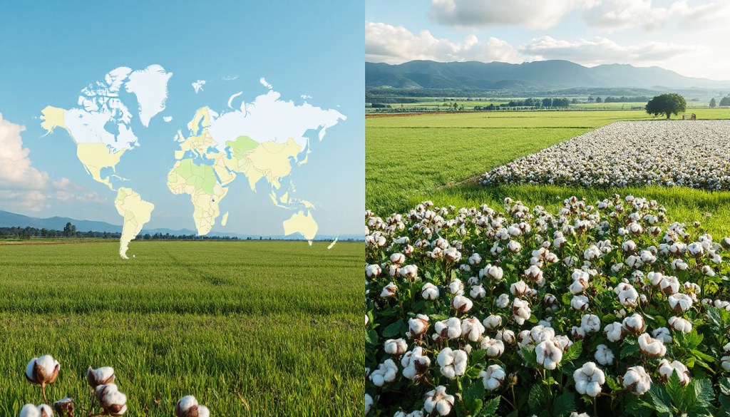 Global cotton farming impact&nbsp;map