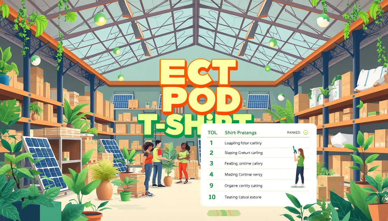 Green Supply Chains for Shopify Merch