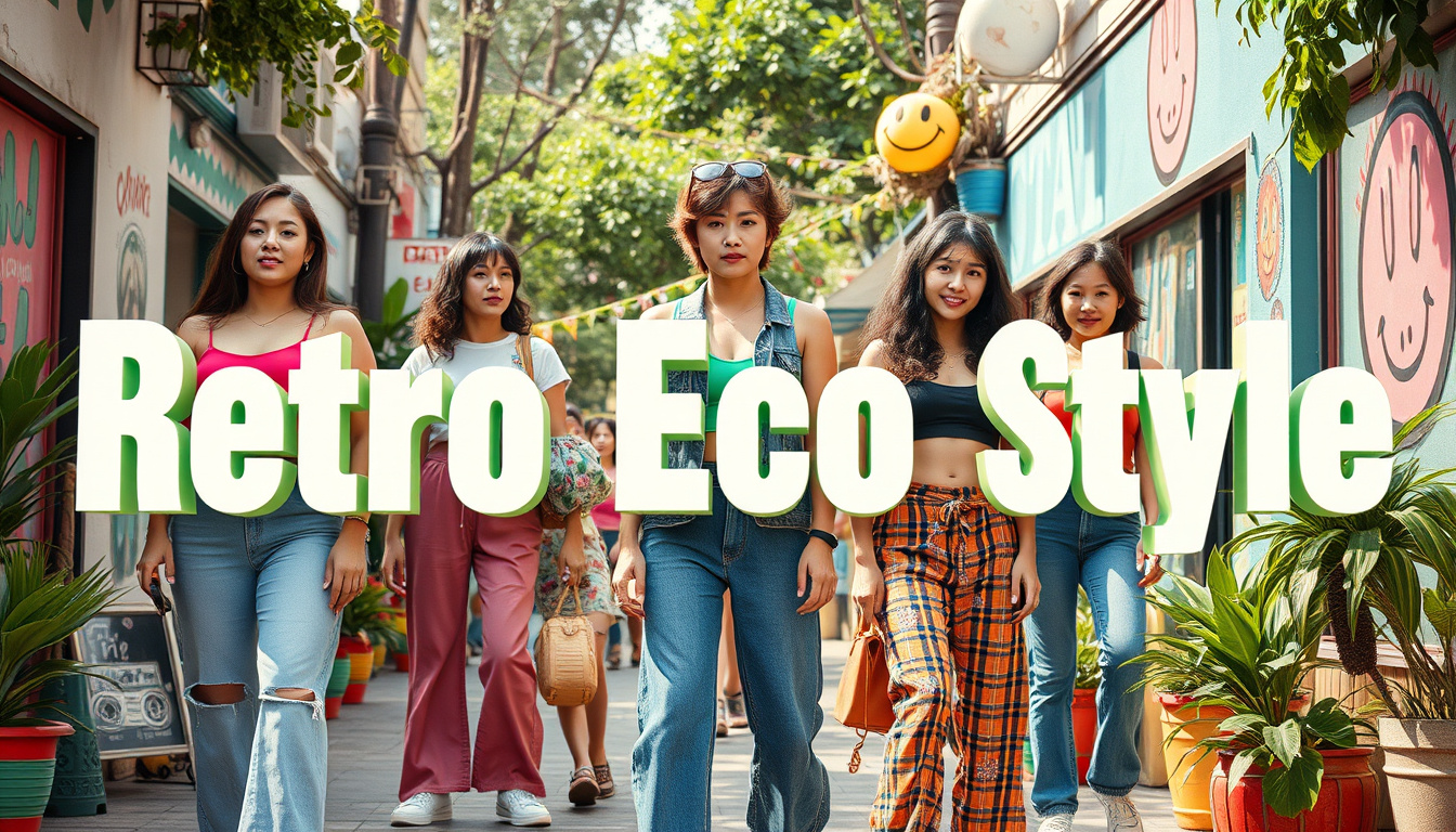 How to Rock an Eco-Friendly 90s Aesthetic