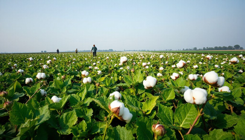 Organic cotton and reduced chemical&nbsp;use