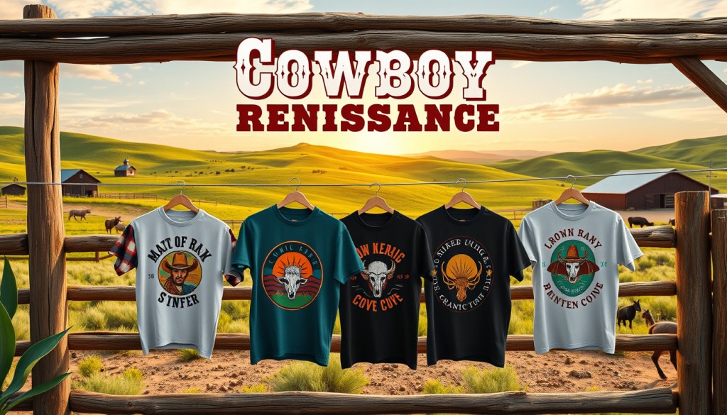 Organic ranch-style graphic&nbsp;tees