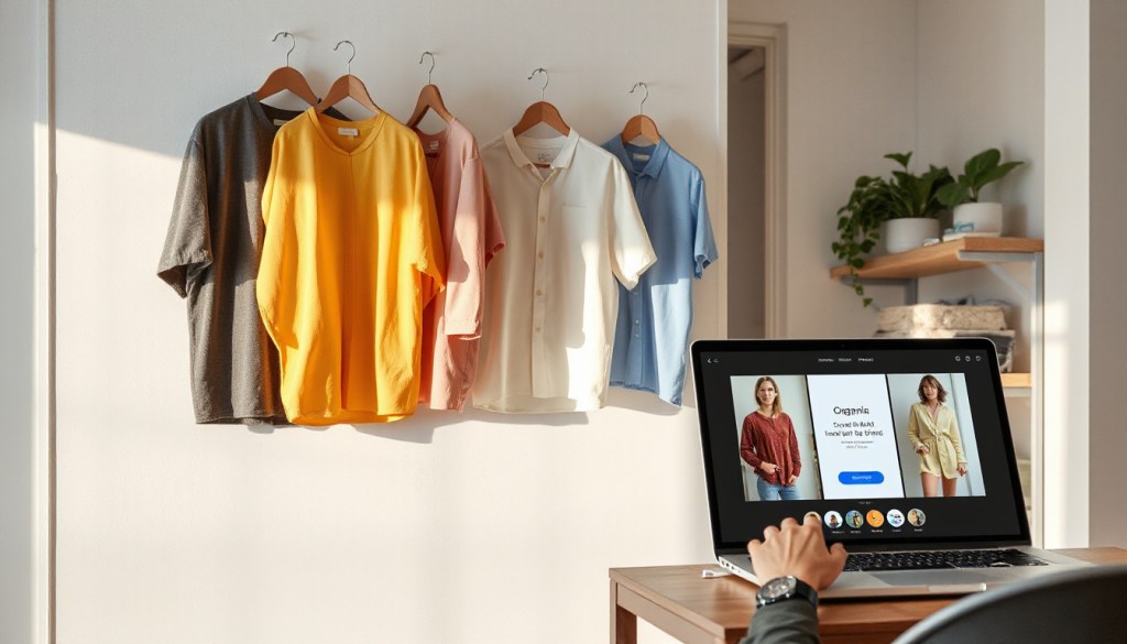 Organic Shirts You Can Preview Digitally