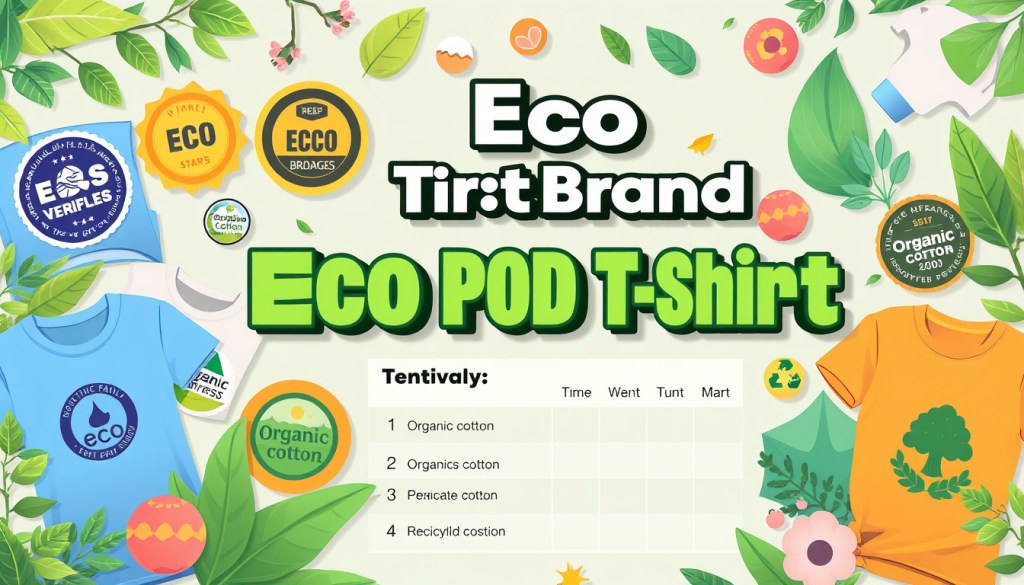 POD Services with Verified Eco&nbsp;Badges