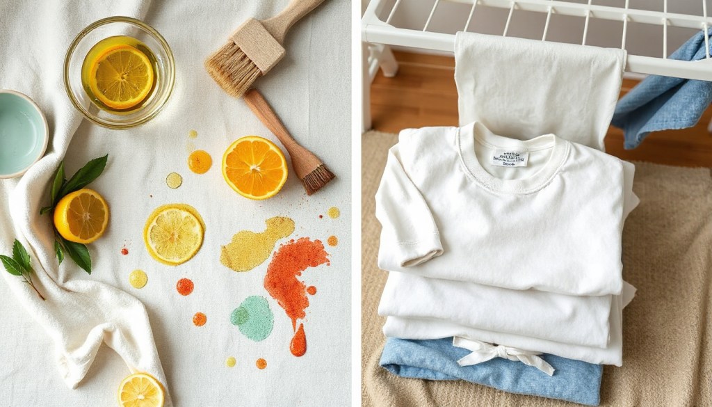 Removing stains from organic fabric&nbsp;safely