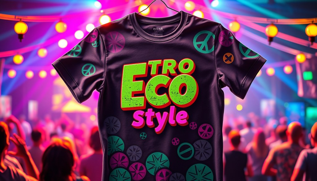 Sustainable Rave-Ready T-Shirts