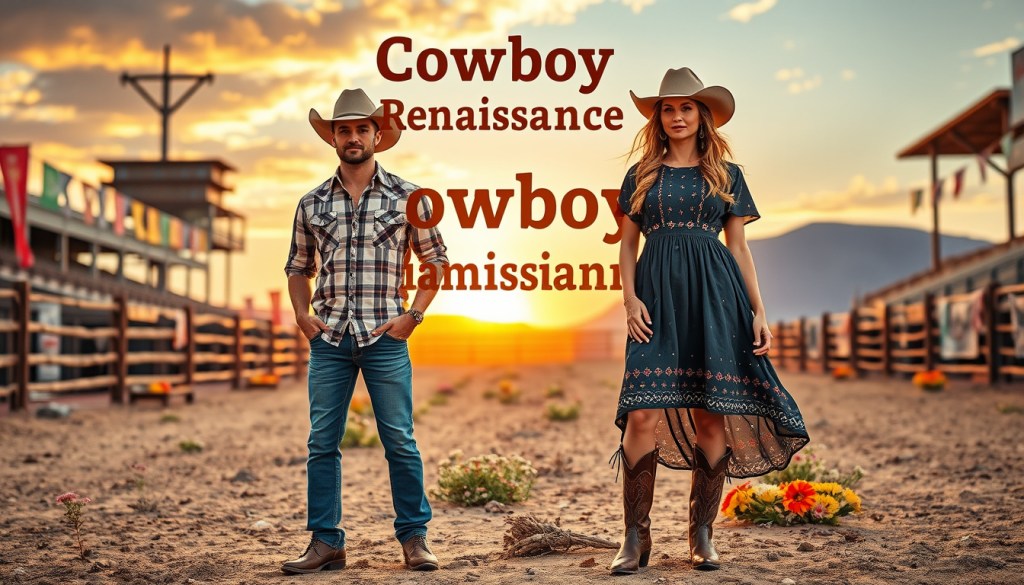 Sustainable rodeo fashion for him and&nbsp;her