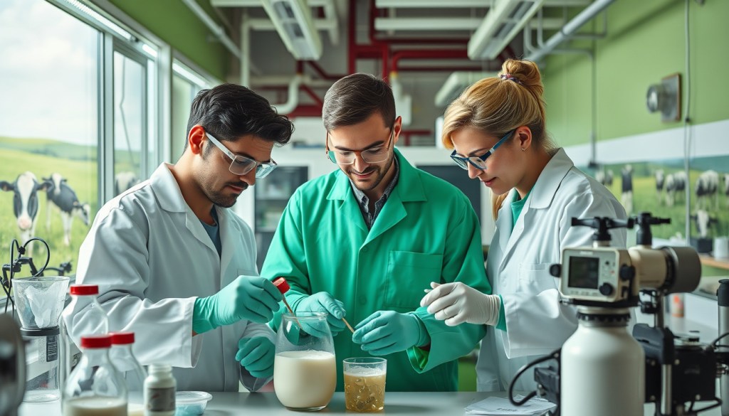 Transforming Spoiled Milk: UW-Platteville Innovates Biodegradable Plastic to Combat Waste and Support Dairy&nbsp;Farmers