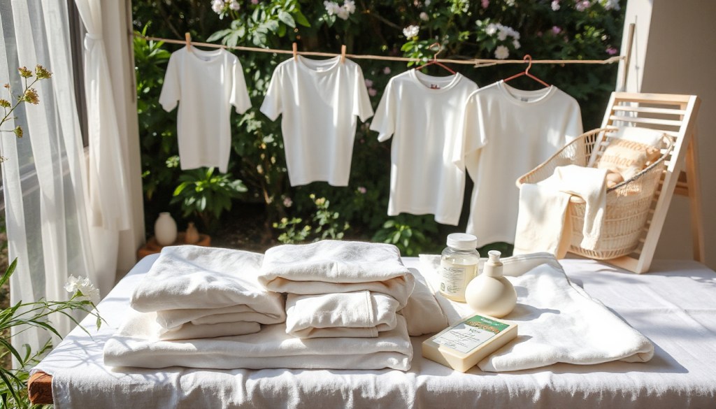 Washing guide for soft organic t-shirts