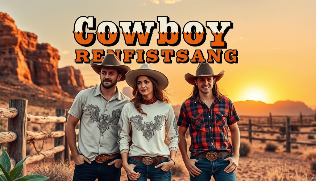 Western aesthetic t-shirts with sustainable&nbsp;fabrics