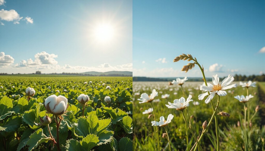 Cotton vs flax&nbsp;sustainability