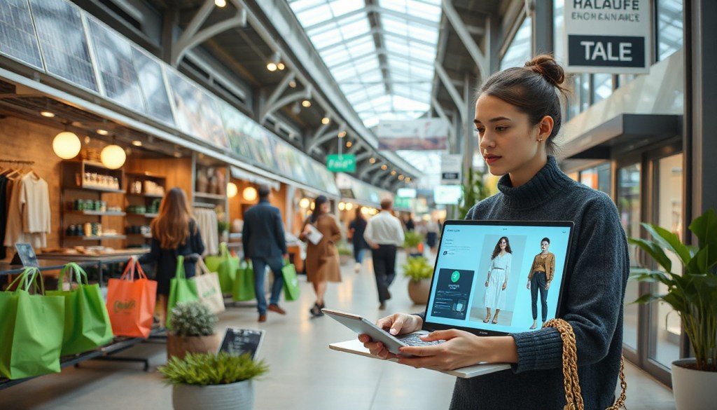 Green Shopping Meets Smart Tech