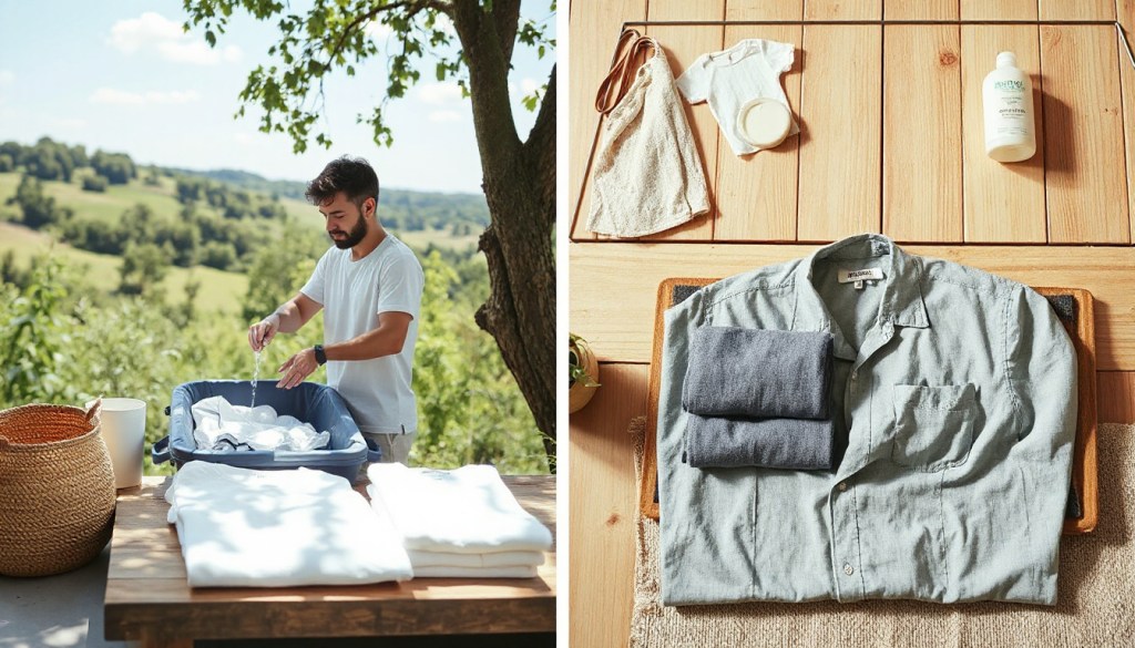 How to clean clothes sustainably on the&nbsp;go