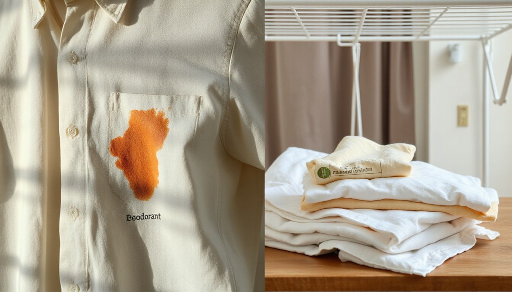 How to gently remove deodorant&nbsp;stains