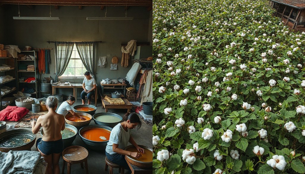 Low-impact cotton dyeing&nbsp;processes