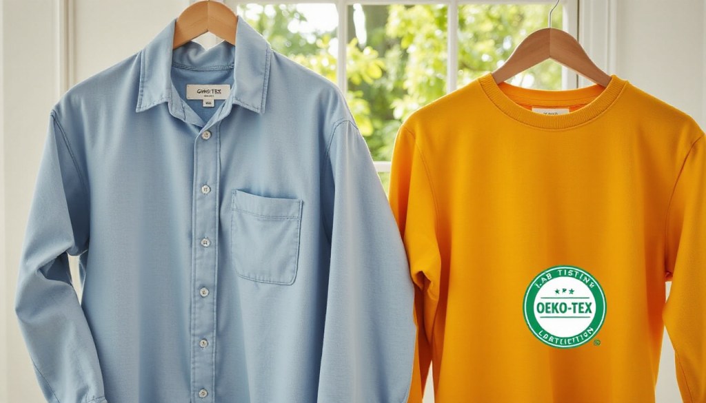 OEKO-TEX pre-washed garments and&nbsp;safety