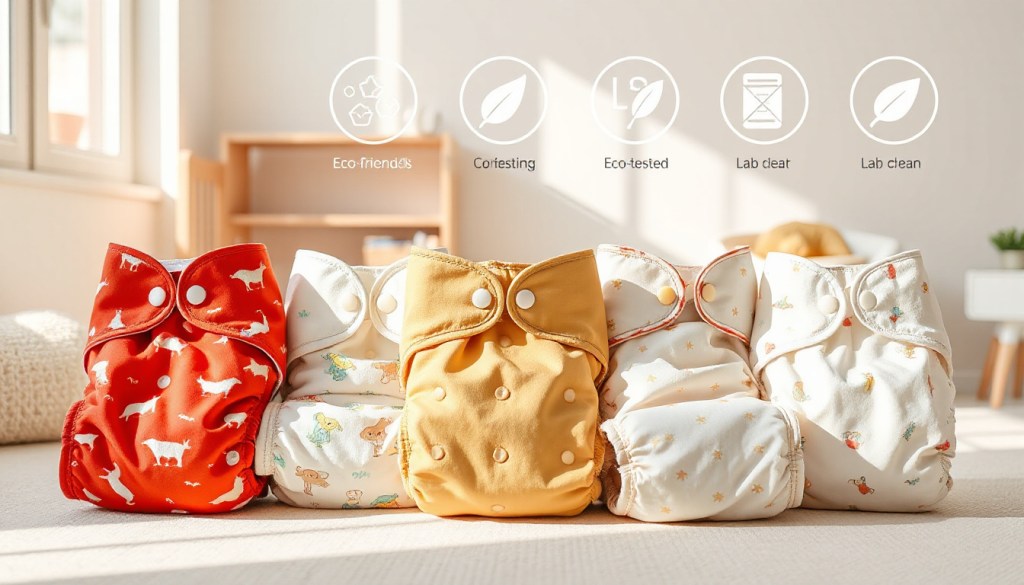 OEKO-TEX-approved reusable baby&nbsp;diapers
